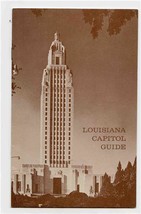 Louisiana Capitol Guide Baton Rouge Jimmie H Davis Governor  - £14.21 GBP