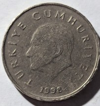 1998 Turkey 50 Bin Lira Standard Circulation Coin - $2.67 CAD