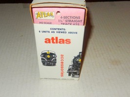 Ho Trains - Atlas #25- Box Of Six Packages Of Brass 1 1/2&quot; STRAIGHTS- NEW- B12R - £2.34 GBP