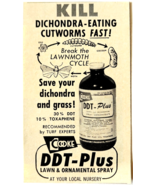 1967 Cooke D D T Plus Moths Advertisement Vintage Grass Agricultural Spr... - $366.69 MXN