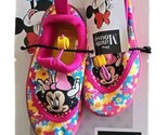 DISNEY ~ MINNIE MOUSE ~ Character Water Shoes ~ Pink w/Flowers ~ Kids&#39; S... - £18.38 GBP
