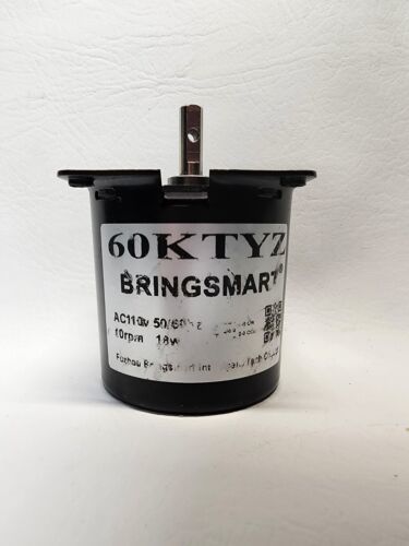 60Ktyz 5Rpm Ac Motor Low Noise Gearbox Electric Motor Barbecue High Torq... - $18.66