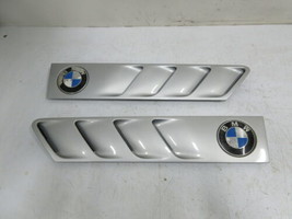 97 BMW Z3 1.9L E36 #1242 Grill Pair, Exterior Hood Gill Silver 511383975... - $59.39