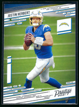 2021 Panini Prestige #192 Justin Herbert Los Angeles Chargers - £1.42 GBP