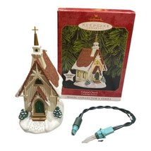 1999 Hallmark Keepsake Christmas Ornament Colonial Church Candlelight Services - £5.47 GBP
