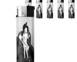 Vintage New Years Eve D11 Lighters Set of 5 Electronic Refillable Butane  - $15.79