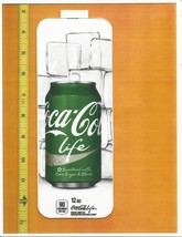 Coke Chameleon Size Coca Cola Life 12 oz CAN Soda Vending Machine Flavor Strip - £2.34 GBP