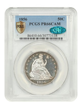 1856 50C PCGS/CAC PR66CAM - £30,033.88 GBP