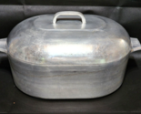 Vintage MAGNALITE Sidney O Wagner Ware 4267-P Turkey Roaster 13 Quart WI... - $267.27