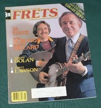 EARL SCRUGGS RODNEY DILLARD FRETS MAGAZINE 1981 JOSEPH GOLAN DOYLE LAWSON - £23.76 GBP