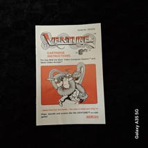 Atari 2600 Venture game manual in great shape  - $7.02 CAD