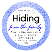 Hiding from the Family Bath Bomb VEGAN - £7.25 GBP