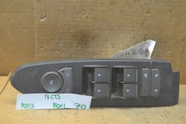 09-12 Cadillac CTS Driver Master Power Window 25970548AB Switch 743-10D3 Bx 1 - $14.99
