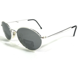 United Colors of Benetton Sunglasses UCB A20 300 Silver Round with Black... - $74.86