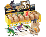 Dig a Dozen Dino Egg Dig Kit for Kids -   3-12 Year Old - 12 Eggs - $25.66