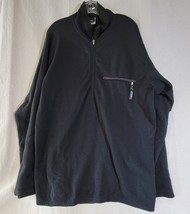 Vintage Patagonia Fleece Jacket Mens Large Black Pullover 1/4 Zip USA - $33.22 CAD