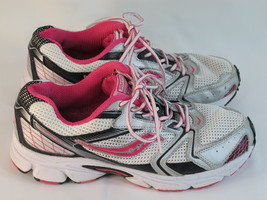 Saucony Grid Cohesion 5 Running Shoes Girls Size 7 M US Excellent Condition - £16.18 GBP