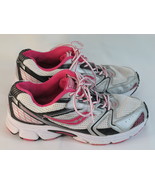 Saucony Grid Cohesion 5 Running Shoes Girls Size 7 M US Excellent Condition - £15.87 GBP