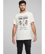 Chaser Premium Cotton Pink Floyd Short Sleeve Graphic Tee in Almond-Small - $27.42 CAD