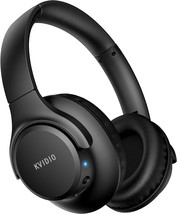 KVIDIO [Updated Bluetooth Headphones Over Ear, 65 Hours Playtime Wireless Headph - £21.60 GBP+