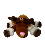 Animal Alley Toys R Us Reindeer Plush Stuffed Animal Purple Pink Scarf W... - $27.14 CAD