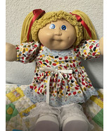 Vintage Cabbage Patch Kid Girl HTF Butterscotch Hair Blue Eyes Head Mold... - $245.00
