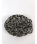 Harley Davidson Belt Buckle By Raintree World&#39;s Heavyweight Champion Vtg... - €61,23 EUR