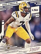 2022 Panini Chronicles Prestige Draft Picks Derek Stingley Jr 3 Rookie Card - $2.15
