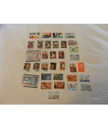 Lot of 34 Grenada Stamps from 1970-1975 Christmas, Paintings, Churchill,... - £23.92 GBP