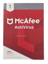 McAfee Antivirus Protection for Your PC, 1-YR Subscription, Sealed - £12.52 GBP