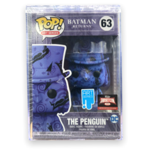 Funko POP! Artist Series: DC Penguin Hard Case Blue Black Targetcon Excl... - £22.15 GBP