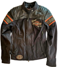 Harley Davidson Women’s Riding Jacket Leather Textile Medium 98165-18VW ... - $169.99