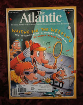 ATLANTIC magazine August 1991 Weekends Witold Rybczynski Ufos James S Gordon - £9.10 GBP