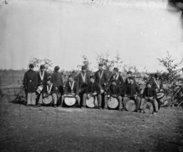 Union Army 61st NY Infantry Drum Corps - Falmouth, VA - 8x10 US Civil War Photo - £7.02 GBP