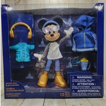 Disney Parks 50th Anniversary Mickey Mouse Doll &amp; Accessories Set New - $34.97