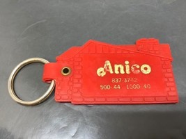 Vintage Keyring Anico Keychain American National Insurance Company Porte-Clés - £5.89 GBP
