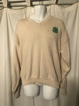 Vintage Andrew Rohan Sweater 4H Size Large L Made In USA 4 H Club - €17,18 EUR
