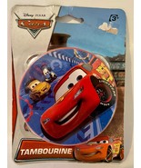 Disney Pixar CARS Toy Tambourine NEW ~ Party Favor / Prize - Damaged Pkg - £2.48 GBP
