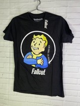 NEW Fallout Vault Boy Logo Short Sleeve Tee T-Shirt Top Womens Juniors S... - $17.33
