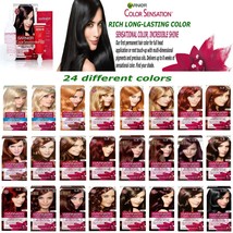 Garnier Color Sensation Intense Permanent Hair Colour Cream All Shades - £10.79 GBP