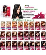 X3 Garnier Color Sensation Intense Permanent Hair Colour Cream All Shades - £25.84 GBP