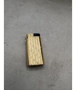 Zilon Pyxis Roller Japan Vintage Gas Lighter With Brass Gold Toned Finish - €12,67 EUR