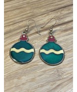 Christmas Xmas Holiday Ornaments Earrings Estate Jewelry Find KG JD - £9.33 GBP