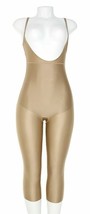 SPANX Suit Your Fancy Open-Bust Catsuit in Broadway Beige color Size SMALL NWT - £39.50 GBP