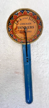 Amazing Tin Litho Jack &amp; Jill Chicken Dinners Dance Noise Maker Portland... - $39.11