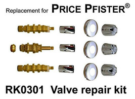 Price Pfister RK0301 3 Valve Rebuild Kit - $109.80