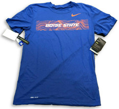 New NWT Boise State Broncos Nike Dri-Fit Seismic Sideline Legend Small T... - $28.66