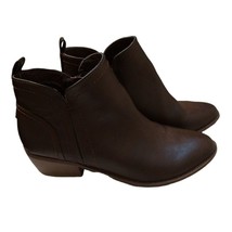 G By Guess Womens Boots 8M Casual Ankle Booties &quot;Tammie&quot; Brown Faux Leather - $27.44