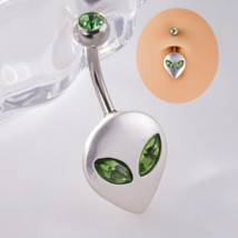 316L Stainless Steel Classic Alien Navel/Belly Button Piercing - £7.98 GBP