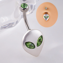 316L Stainless Steel Classic Alien Navel/Belly Button Piercing - $9.99